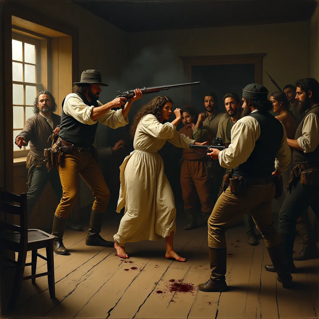 AI version of a scene in The Clove